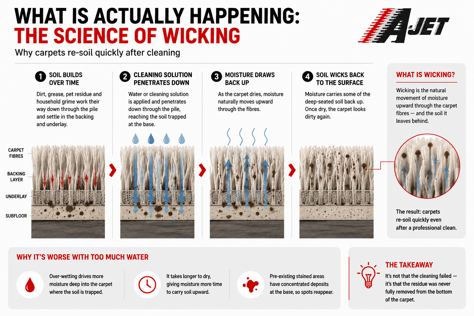 The Real Reason Your Carpets Look Dirty Again After Cleaning